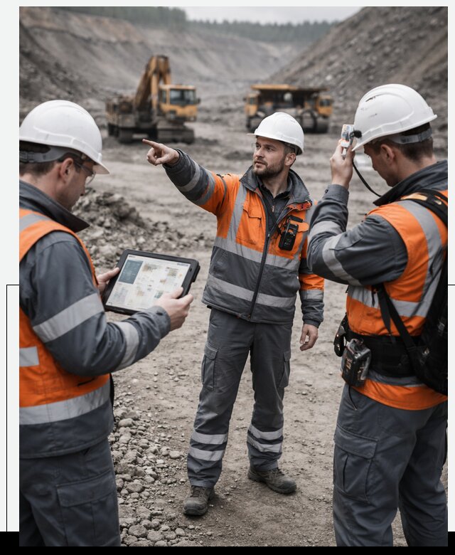 Система контроля персонала для горнодобывающей отрасли в Великих Луке