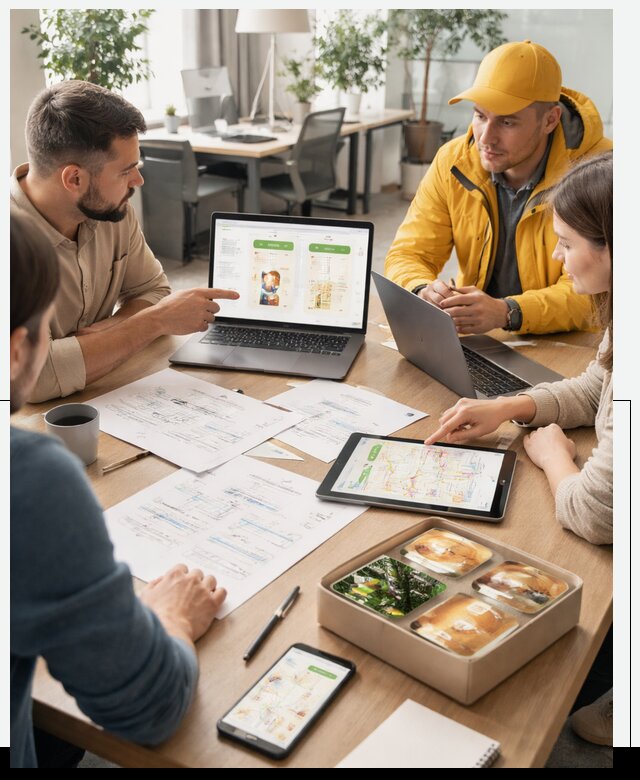 Разработка агрегатора доставки еды в Великих Луке от 15506 р., АвикейВкл